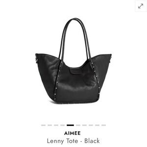 Aimee Kestenberg Black Lenny Tote